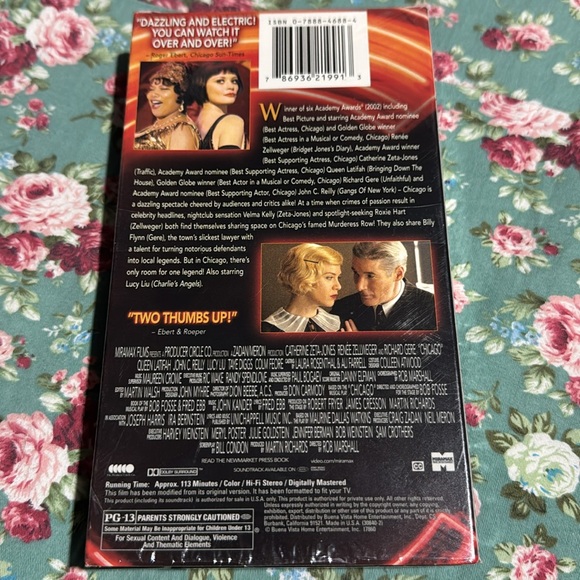CHICAGO 📼 Movie on VHS! Used, in excellent condition. Musical! Award winner, VHS - Picture 3 of 5